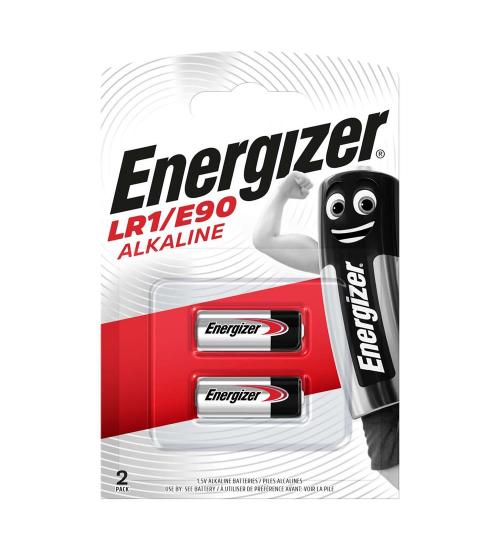 Energizer 629563 LR1/E90 1.5V Specialist Alkaline Battery Carded 2