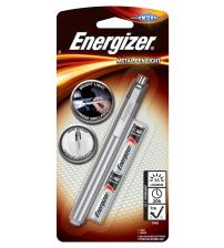 Energizer S3819 P211 Metal Pen Light LED Torch + 2x AA Batteries