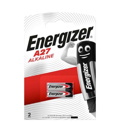 Energizer S8785 12V A27 Alkaline Batteries - Pack of 2