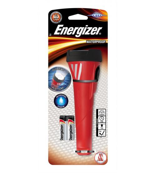 Energizer S8930 Water Proof LED Torch with 2x AA Batteries