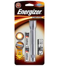 Energizer S8933 Metal LED Torch + 2x AA Batteries