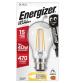 Energizer S12849 4.5W 470LM B22 GLS Filament LED Bulb - Warm White