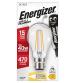 Energizer S12862 4.2W 470LM B22 GLS Filament LED Bulb - Warm White