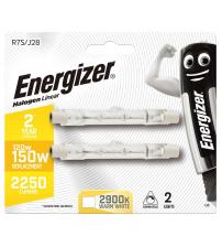 Energizer S5160 ECO 120W Linear Dimmable Halogen Light Pack of 2