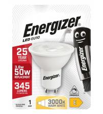 Energizer S8691 GU10 5.7W 350LM 36° Dimmable LED Bulb - Warm White