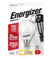 Energizer S8694 3.5W 250LM Golf E14 LED Bulb - Warm White