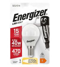 Energizer S8697 6W 470LM Golf E14 LED Bulb - Warm White