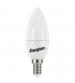 Energizer S8700 6W 470LM E14 Opal LED Candle Bulb - Warm White