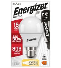 Energizer S8862 9W 806LM B22 GLS LED Bulb - Warm White