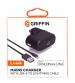 Griffin GP-010-BLK 2.4A Mains Charger with USB-A to Lightning Cable - Black