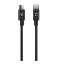 Griffin GP-066-BLK Charge/Sync Cable with Lightning & USB-C Connectors 1.2M - Black