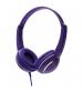 Groov-e GV897VT Streetz Stereo Headphones with Volume Control - Violet