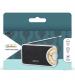 Groov-e GVAR01BK AM-FM Pocket Radio with Earphones - Black