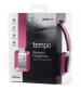 Groov-e GVBT200PK Tempo Wireless Bluetooth Headphones with Mic - Pink