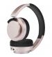 Groov-e GVBT400RG Fusion Wireless Bluetooth Headphones with Superior Sound - Rose Gold