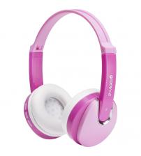 Groov-e GVBT590PK Kidz Wireless Bluetooth DJ Style Headphones - Pink
