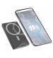 Groov-e GVCH10000MSR Power Bank 10000mAh Portable Magnetic Wireless Charger - Silver