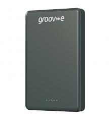 Groov-e GVCH10000MSR Power Bank 10000mAh Portable Magnetic Wireless Charger - Silver Groov-e GVCH10000MSR Power Bank 10000mAh Portable Magnetic Wireless Charger - Silver
