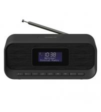 Groov-e GVCR04BK Zeus DAB/FM Clock Radio with Wireless Charging Pad & Bluetooth - Black