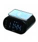 Groov-e GVCR06BK Atlas II Alarm Clock Radio with Bluetooth Speaker & Wireless Charging Pad