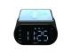 Groov-e GVCR06BK Atlas II Alarm Clock Radio with Bluetooth Speaker & Wireless Charging Pad