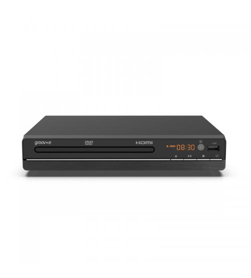 Groov-e GVDP03BK Compact DVD Player with HDMI