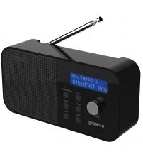 Groov-e GVDR04BK Venice Portable DAB/FM Digital Radio with Bluetooth - Black