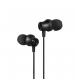 Groov-e GVEB17BK Metallic Buds USB-C Earphones with Remote Mic & Volume Control - Black