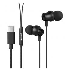 Groov-e GVEB17BK Metallic Buds USB-C Earphones with Remote Mic & Volume Control - Black Groov-e GVEB17BK Metallic Buds USB-C Earphones with Remote Mic & Volume Control - Black