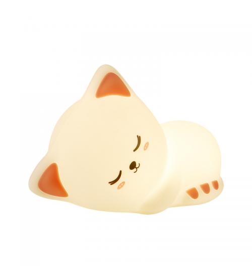 Groov-e GVLT01CA Rechargeable Colour Changing LED Night Light - Sophie Kitten