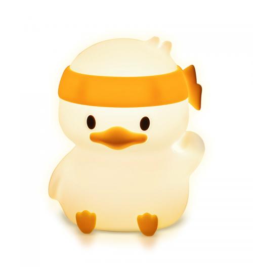 Groov-e GVLT01DU Rechargeable Colour Changing LED Night Light - Elly Duck