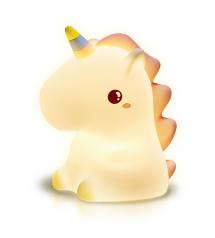 Groov-e GVLT01UN Rechargeable Colour Changing LED Night Light - Rainbow Unicorn