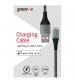 Groov-e GVMA043SG MFI Lightning to USB-A Charging Cable 1M Braided - Space Grey