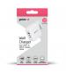 Groov-e GVMA110WE Dual USB-C & USB-A 100W GaN Wall Charger with Power Delivery - White