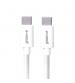 Groov-e GVMA112WE USB-C Wall Charger 25W with USB-C to USB-C Cable - White