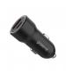 Groov-e GVMA124BK Dual USB-C & USB-A Car Charger 20W - Black