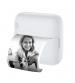Groov-e GVMA211WE Portable Bluetooth Mini Thermal Printer with Paper & Self-Adhesive Rolls