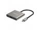 Groov-e GVPC29SR Multiport Hub USB-C to 3 Ports (1x HDMI 1x USB-A & 1x USB-C)