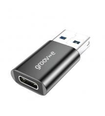 Groov-e GVPC34SR USB-C Female to USB-A Male Adaptor Groov-e GVPC34SR USB-C Female to USB-A Male Adaptor