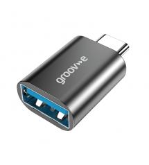 Groov-e GVPC35SR USB-A Female to USB-C Male Adaptor Groov-e GVPC35SR USB-A Female to USB-C Male Adaptor