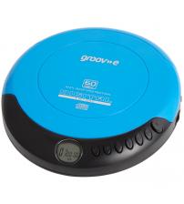 Groov-e GVPS110BE Retro Series Personal CD Player - Blue