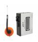 Groov-e GVPS530SR Retro Series Personal Cassette Player & Recorder with Bluetooth - Silver