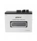 Groov-e GVPS530SR Retro Series Personal Cassette Player & Recorder with Bluetooth - Silver