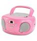 Groov-e GVPS733PK Original Boombox Portable CD Player with Radio - Pink
