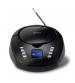 Groov-e GVPS763BK DAB Boombox Portable CD Player with DAB/FM Radio - Black