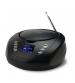 Groov-e GVPS763BK DAB Boombox Portable CD Player with DAB/FM Radio - Black
