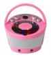 Groov-e GVPS923PK Portable Karaoke Boombox with CD Player and Bluetooth Playback - Pink