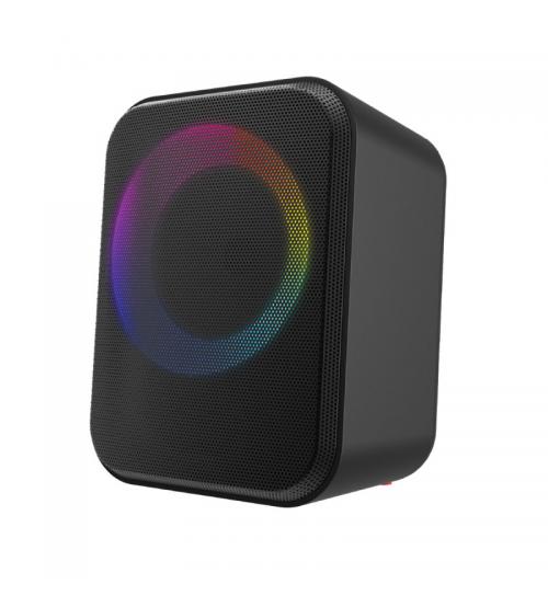 Groov-e GVSP100BK Thunder Bluetooth Party Speaker with RGB Lights 20W