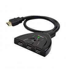 Groov-e GVTV05BK 3-Port 4K HDMI Switch with Auto & Manual Switching Groov-e GVTV05BK 3-Port 4K HDMI Switch with Auto & Manual Switching