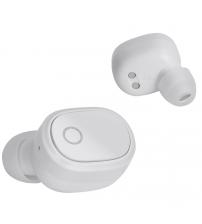 Groov-e GVTW03WE Music Buds True Wireless Earphones with Charging Case - White